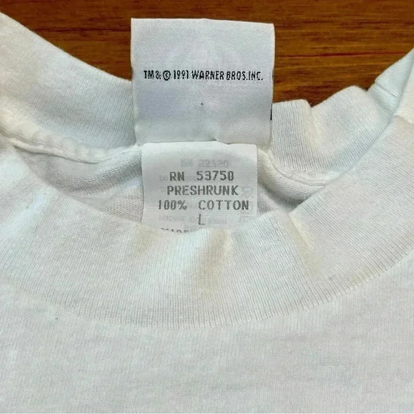 1991 | Marvin The Martian | Single Stitch T-Shirt | Large | Acme Clothing - Picture 4 of 5